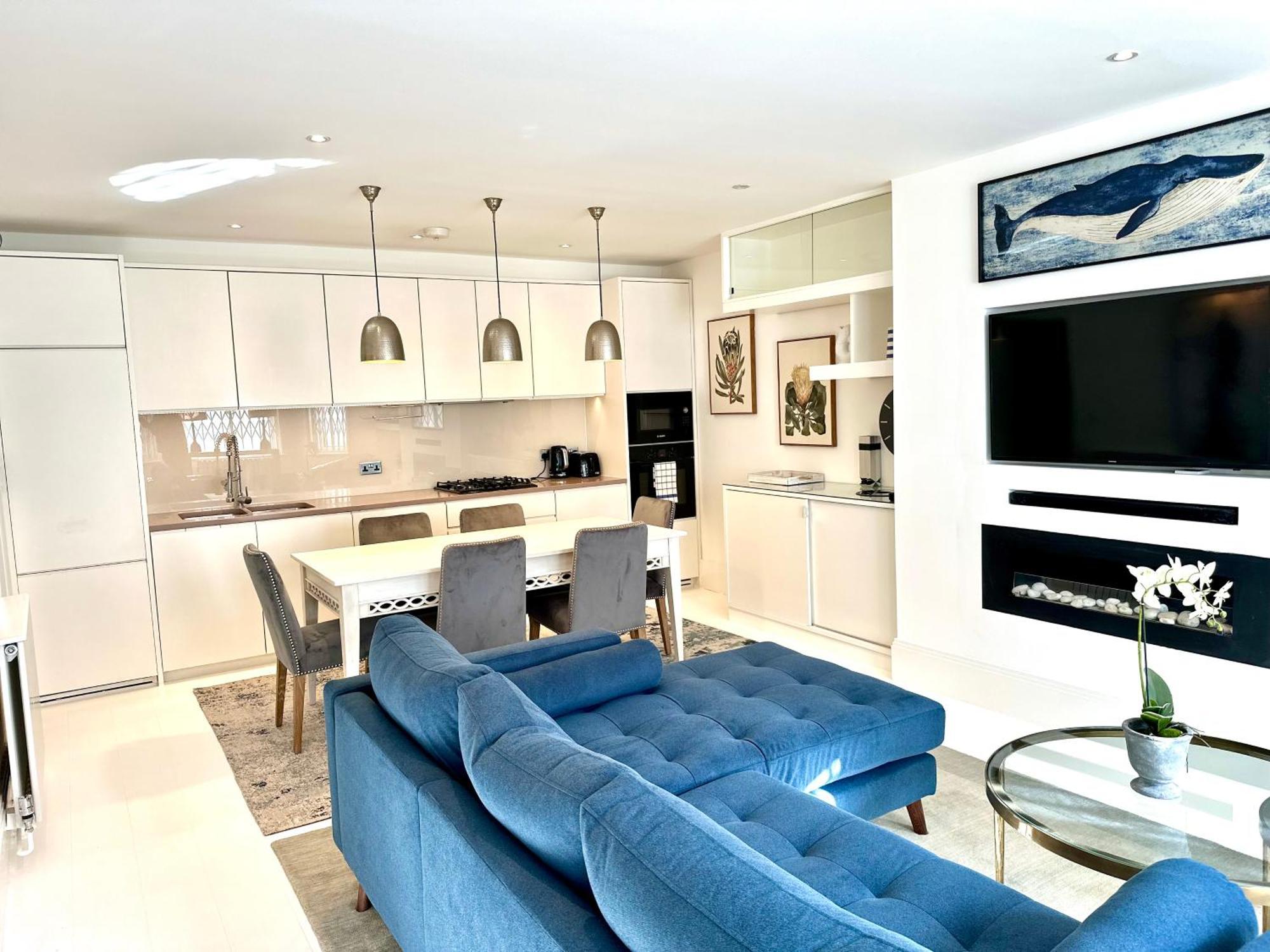 Stylish Apartment With Bbq Kensington Лондон Екстер'єр фото